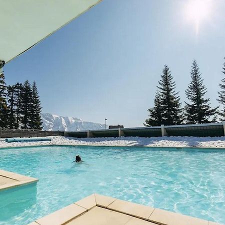 Charmant Appartement Confortable Pour 6 Personnes 40M2 Pied Pistes, Piscine, Wifi, Parking Chamrousse Esterno foto