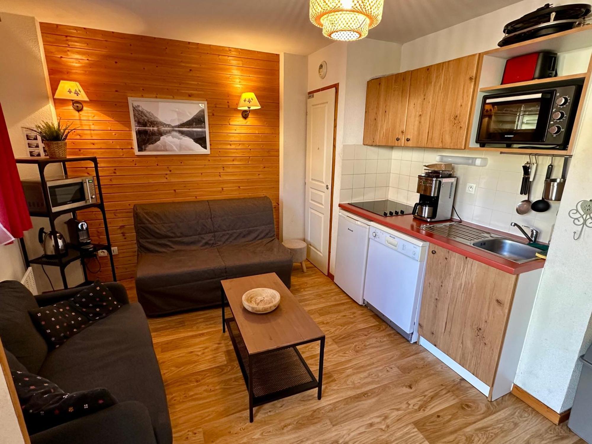 Charmant Appartement Confortable Pour 6 Personnes 40M2 Pied Pistes, Piscine, Wifi, Parking Chamrousse Esterno foto